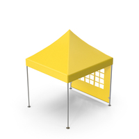 Yellow Event Tent PNG & PSD Images