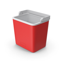 Red Ice Cooler PNG & PSD Images