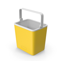 Yellow Ice Cooler PNG & PSD Images