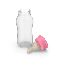 Baby Feeding Bottle Opened PNG & PSD Images