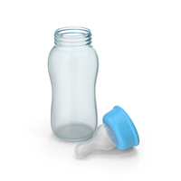 Opened Baby Feeding Bottle PNG & PSD Images