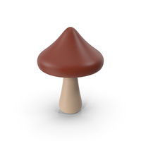 Cartoony Mushroom PNG & PSD Images