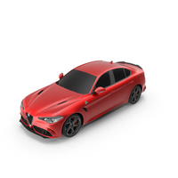 Alfa Romeo Giulia Quadrifoglio 2017 PNG & PSD Images