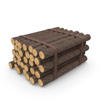 Stack Of Wooden Logs PNG & PSD Images