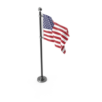 Flag Pole United States PNG & PSD Images