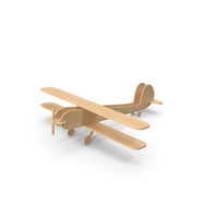 Wooden Toy Plane PNG & PSD Images