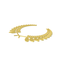 Gold Wreath Emblem PNG & PSD Images