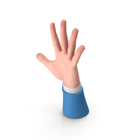 Open Fingers Wide Left Hand Gesture PNG & PSD Images