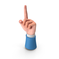 Showing Up Index Finger Left Hand Gesture PNG & PSD Images