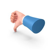 Thumbs Down Left Hand Gesture PNG & PSD Images
