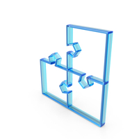 Three Puzzle Frame Symbol PNG & PSD Images