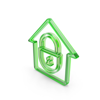 Web Home Lock Secure Icon PNG & PSD Images