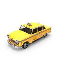 Retro Checker Taxi Cab Simple Interior PNG & PSD Images