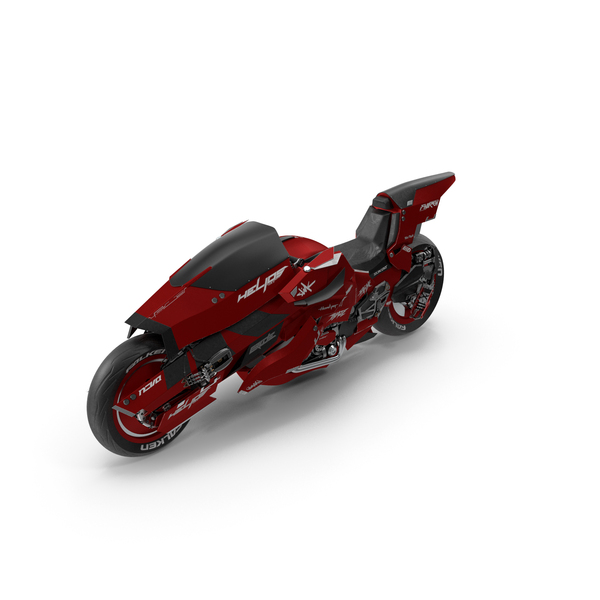 Futuristic Racing Motorbike Concept PNG & PSD Images