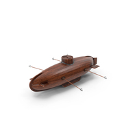 Drebbel Submarine Model PNG & PSD Images