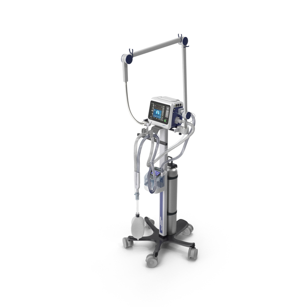 Hamilton-C1 Mechanical Ventilation Apparatus PNG & PSD Images