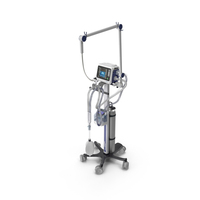 Hamilton-C1 Mechanical Ventilation Apparatus PNG & PSD Images