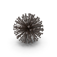Iron Nail Sphere PNG & PSD Images