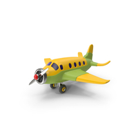 Cartoon Air Plane PNG & PSD Images