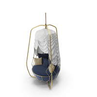 Roberti Rattan Gravity Swing Sofa PNG & PSD Images