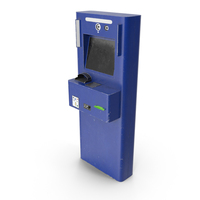 Dirty Automated Passport Control Kiosk Off PNG & PSD Images