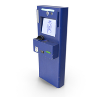 Automated Passport Control Kiosk ON Dirty PNG & PSD Images