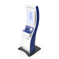 Dirty Automated Passport Control Kiosk On PNG & PSD Images