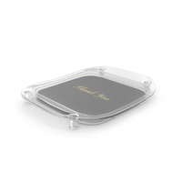 Plastic Cash Tray with Caption PNG & PSD Images