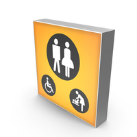 Dirty Labeled Wall Signage PNG & PSD Images