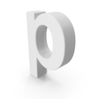 Lowercase Letter P PNG & PSD Images