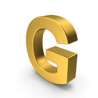 Gold Letter G PNG & PSD Images