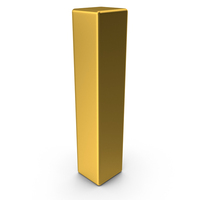 Gold Letter I PNG & PSD Images