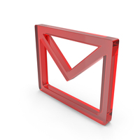 Mail Icon Glass PNG & PSD Images