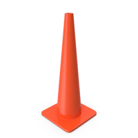 36 Inch Traffic Cone PNG & PSD Images