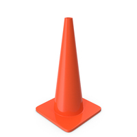 28 Inch Traffic Cone PNG & PSD Images