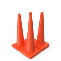 36 Inch Traffic Cones PNG & PSD Images