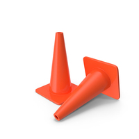 18 Inch Traffic Cone PNG & PSD Images