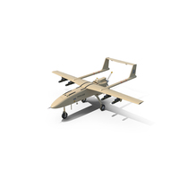 Iranian Drone Mohajer 6 Sand Color PNG & PSD Images