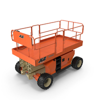 JLG 3394RT Scissor Lift PNG & PSD Images