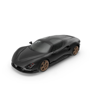 Luxury Sports Coupe Concept Black PNG & PSD Images
