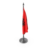 Albania Table Flag PNG & PSD Images