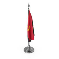 Angola Table Flag PNG & PSD Images