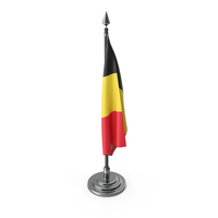 Belgium Table Flag PNG & PSD Images