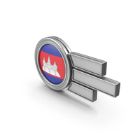 Badge Flag Cambodia PNG & PSD Images