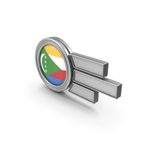 Comoros Flag Badge PNG & PSD Images