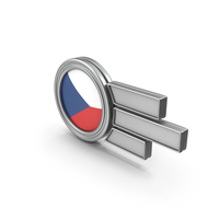 Badge Flag Czech Republic PNG & PSD Images