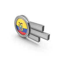 Ecuador Flag Badge PNG & PSD Images