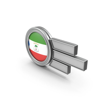 Equatorial Guinea Flag Badge PNG & PSD Images