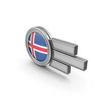 Badge Flag Iceland PNG & PSD Images