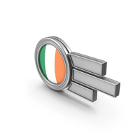 Ireland Flag Badge PNG & PSD Images